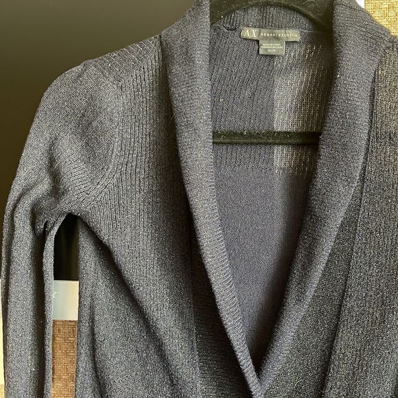 Armani exchange sheer top - Picture 2 of 8